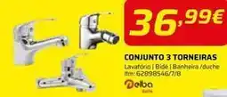 Bricomarché Delba - conjunto 3 torneiras promoção