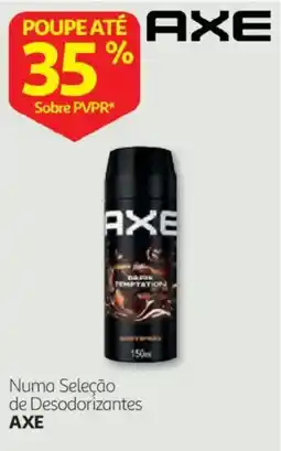 Auchan Numa Seleção de Desodorizantes AXE promoção