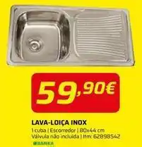 Bricomarché Lava-loica inox promoção