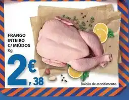 E.Leclerc Frango inteiro c/ miudos promoção