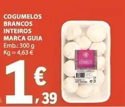 E.Leclerc Marca guia - cogumelos brancos promoção