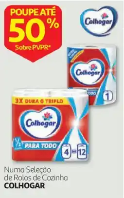 Auchan rolos de cozinha colhogar promoção