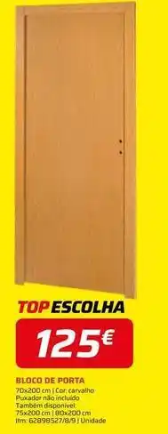 Bricomarché Bloco de porta promoção