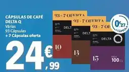 E.Leclerc Delta q - cápsulas de café promoção