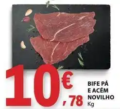 E.Leclerc Bife pâte acem novilho promoção