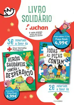 Auchan LIVRO SOLIDÁRIO Auchan promoção