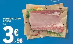 E.Leclerc Lombo s/osso porco promoção