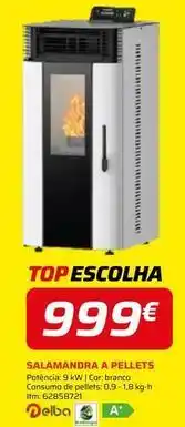 Bricomarché A+ - salamandra a pellets promoção