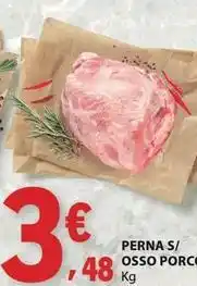 E.Leclerc Perna s/osso porc promoção