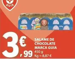 E.Leclerc Marca guia - salame de chocolate marca promoção