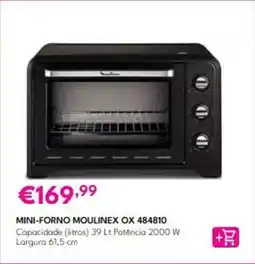 Radio Popular Moulinex - mini-forno promoção