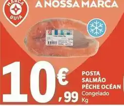 E.Leclerc Marca guia - posta salmão peche océan promoção
