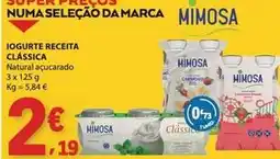 E.Leclerc Mimosa - iogurte receita classica promoção