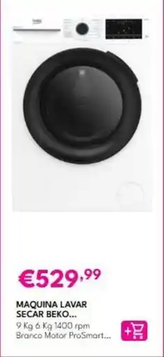 Radio Popular Beko - maquina lavar secar beko promoção