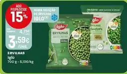 Intermarché Iglo - ervilhas promoção