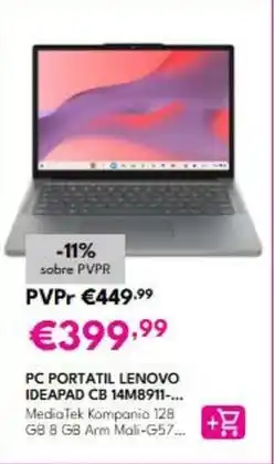 Radio Popular Lenovo - pc portatil ideapad cb 14m891 promoção