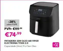 Radio Popular Electronia - fritadeira sem oleo air fryer titan 2.0 promoção