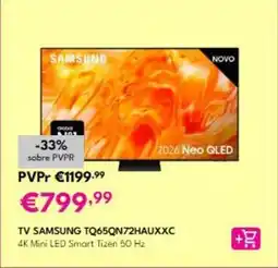 Radio Popular Samsung - tv tq65qn72hauxxc promoção