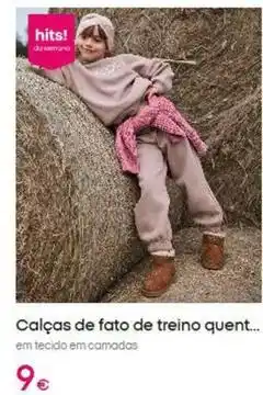 Pepco Calças de fato de treino quent promoção
