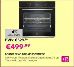 Radio Popular Beko - forno bbisa13300xmpec promoção