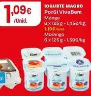 Intermarché Porsi - iogurte magro vivabem promoção