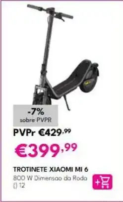 Radio Popular Xiaomi - trotinete mi 6 promoção