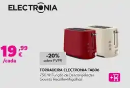 Radio Popular Electronia - torradeira tab06 promoção