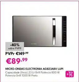 Radio Popular Electronia - micro-ondas agb23abv lup! promoção