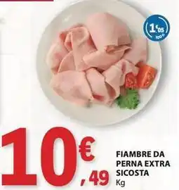 E.Leclerc Fiambre da perna extra promoção