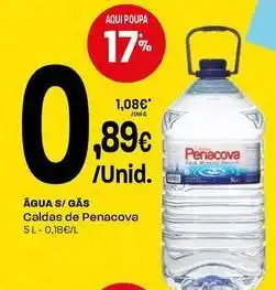 Intermarché Caldas de penacova - água s/gas promoção