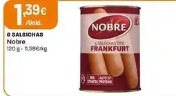 Intermarché Nobre - 6 salsichas promoção