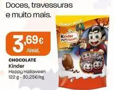 Intermarché Kinder - chocolate promoção