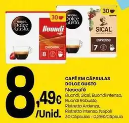 Intermarché Nescafé - café em cápsulas dolce gusto promoção