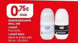 Intermarché Labell - desodorizante roll-on promoção