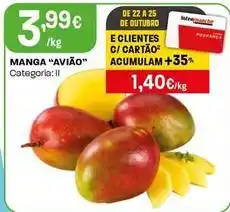 Intermarché Manga avião promoção