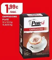 Intermarché Porsi - cappuccino promoção