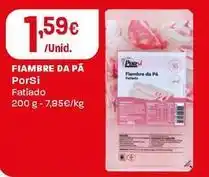 Intermarché Porsi - fiambre da pa promoção
