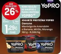 Intermarché Danone - iogurte proteina yopro promoção