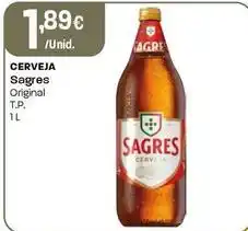 Intermarché Sagres - cerveja promoção