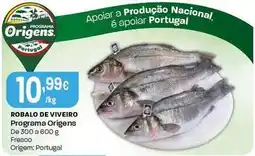Intermarché Programa origens - robalo de viveiro promoção