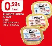 Intermarché Porsi - alimento humido p/gato promoção