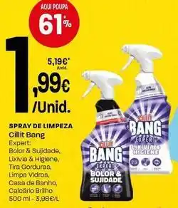 Intermarché Cillit bang - spray de limpeza promoção