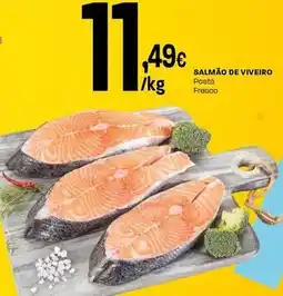 Intermarché Salmão de viveiro promoção