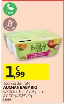 Auchan Tacinha de Fruta Auchan Baby Bio promoção