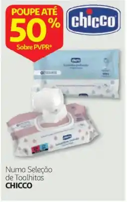 Auchan Numa Seleção de Toalhitas Chicco promoção