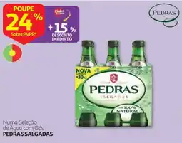 Auchan Água com Gás Pedras Salgadas promoção