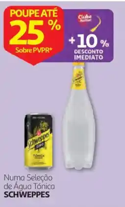Auchan Água Tónica Schweppes promoção