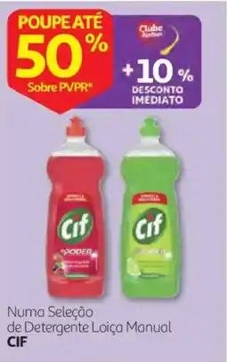 Auchan Detergente Loiça Manual Cif promoção