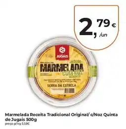 Aqui é fresco Marmelada receita tradicional original c/noz quinta de jugais promoção