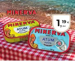 Aqui é fresco Minerva atum posta natural promoção